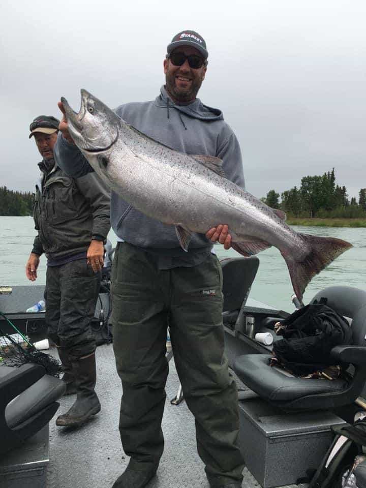 King Salmon  Kenai Riverbend Resort - Alaska Fishing & Lodging Packages